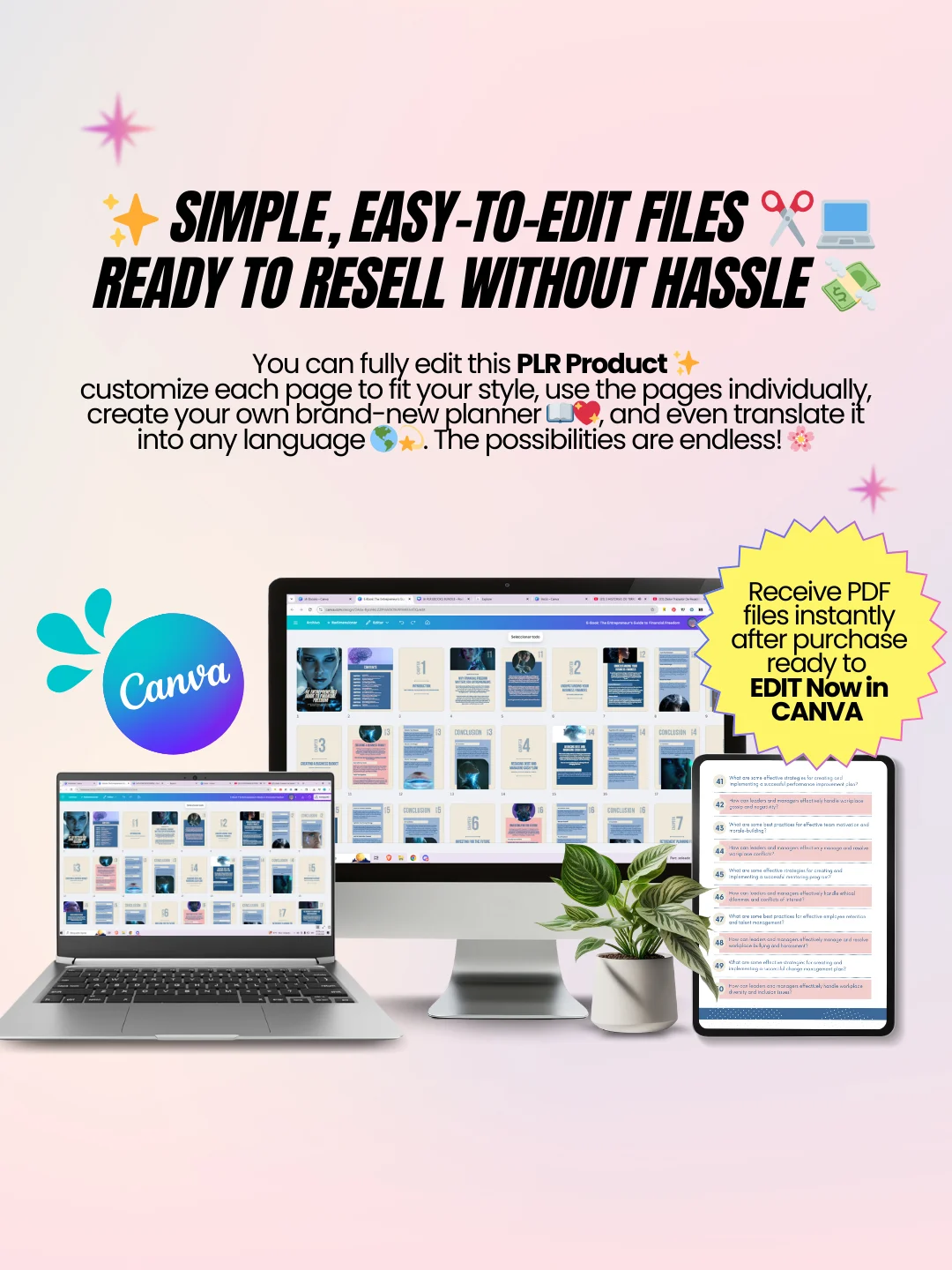 9 Canva Sales And Business IA Guides | MRR PLR Bundle product image (8)