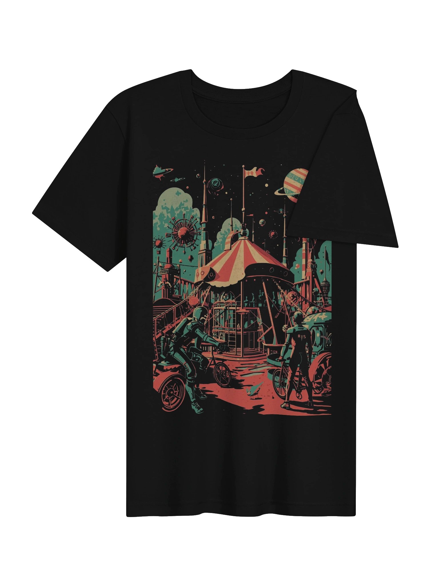 Circus of Satellites Lightweight T-Shirt product image (7)