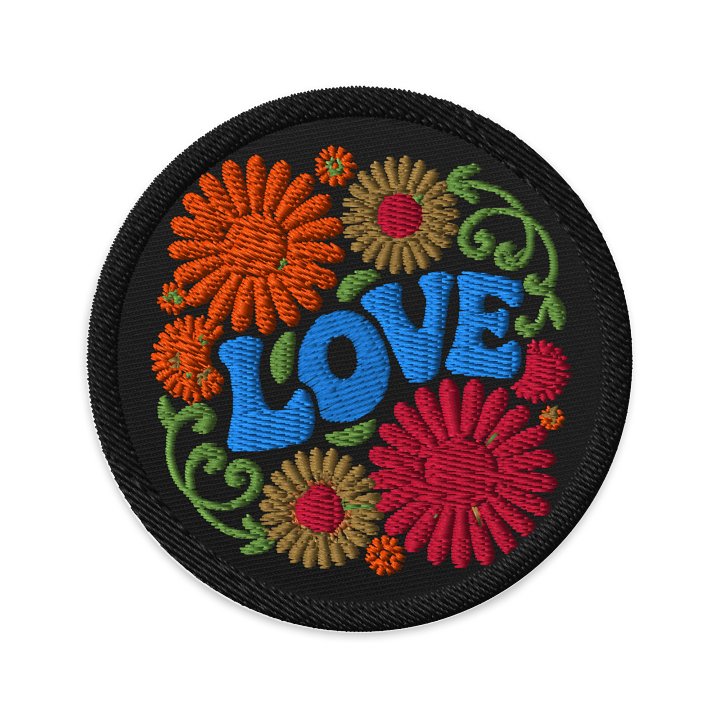 Love Garden Embroidered Patch product image (1)