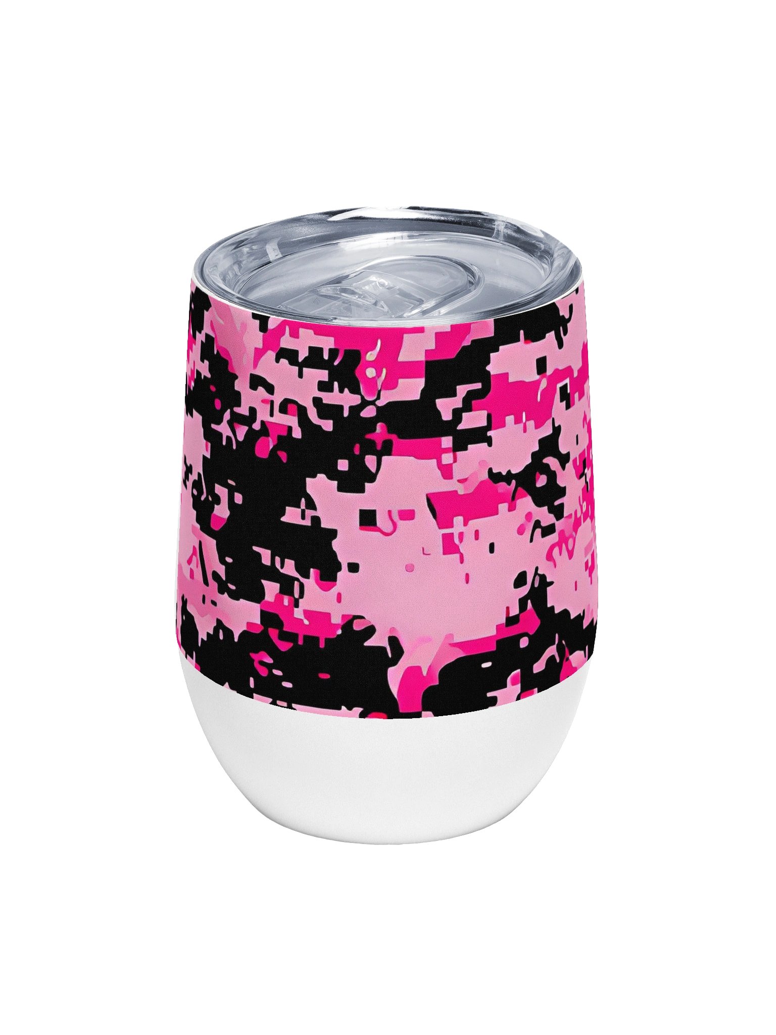 Pixel Pink Wine Tumbler product image (1)