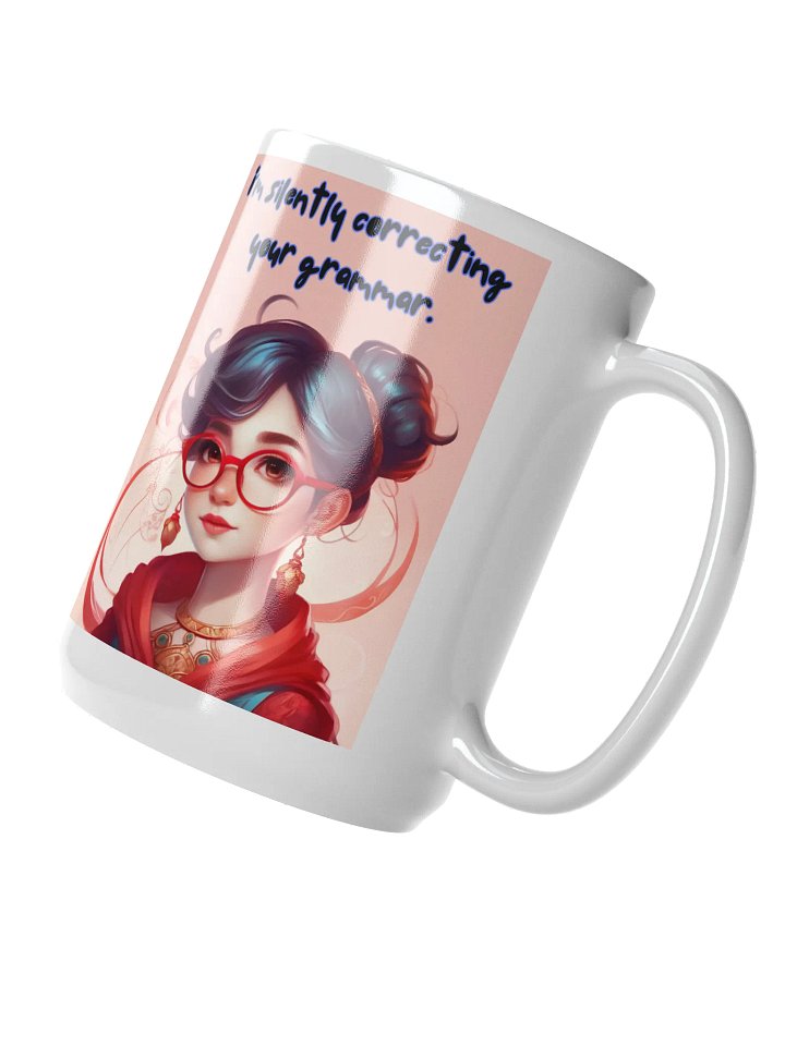 Silent Grammar Corrector Mug product image (2)