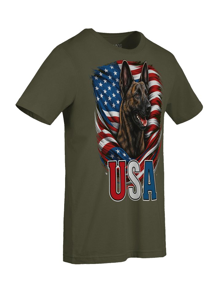 USA Dutch Shepherd - Premium Adult Unisex T-shirt product image (2)