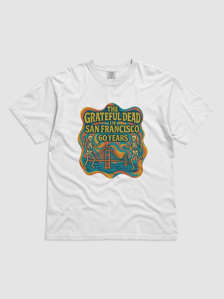 Grateful Dead 60 in S.F. Skeleton Dance T-Shirt product image (5)