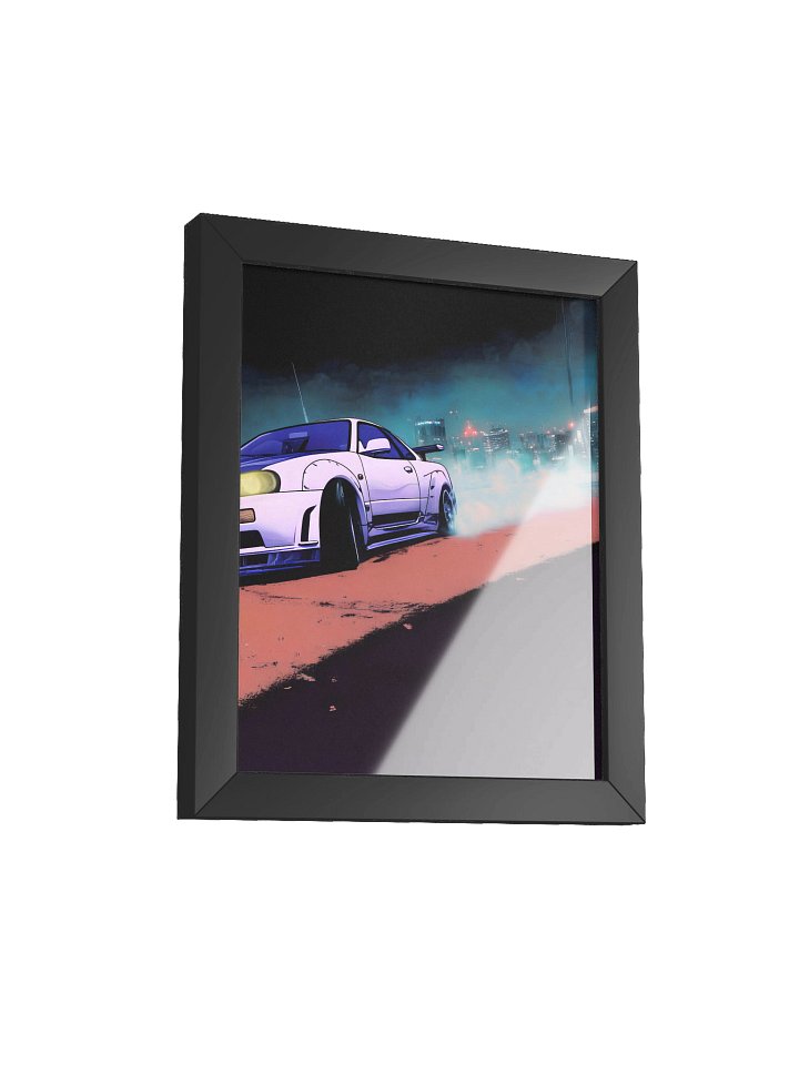 NEON DRIFT Framed Poster product image (2)
