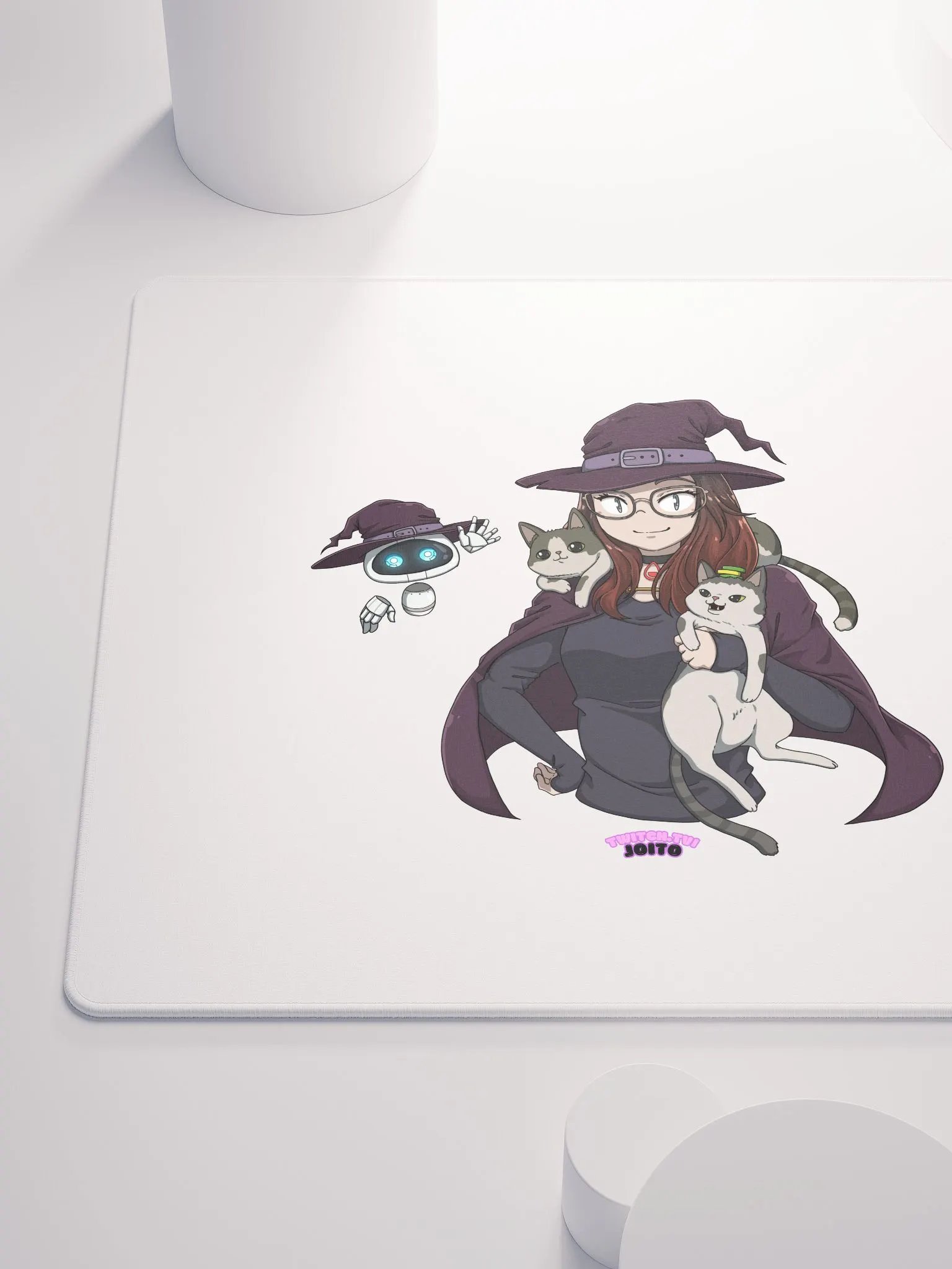 Witch Jo and Cobot Mouse Pad product image (10)