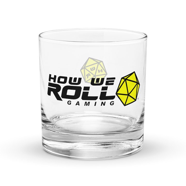 How We Roll Gaming Rocks Glass product image (1)