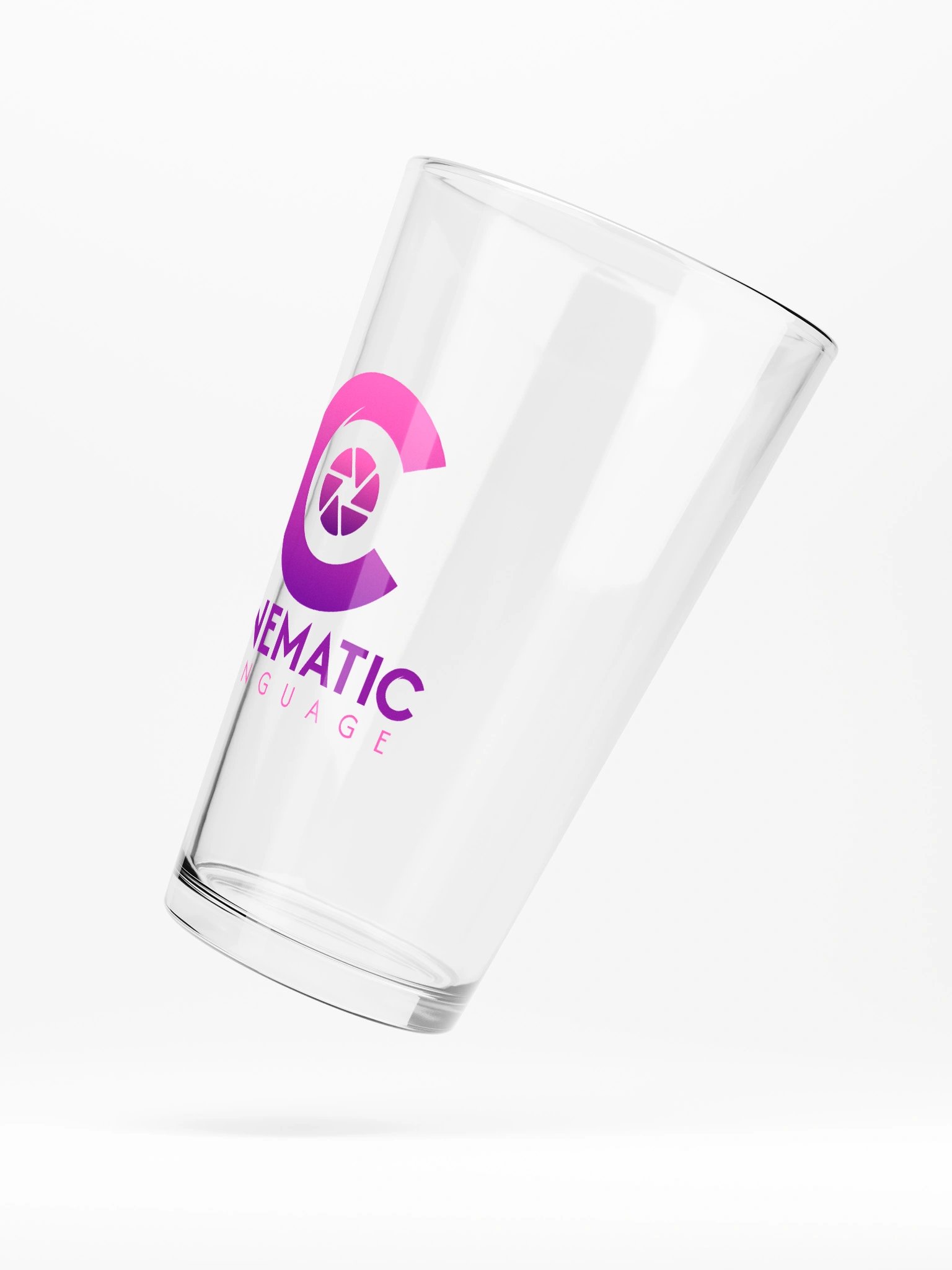 Cinematic Language Shaker Pint Glass product image (5)
