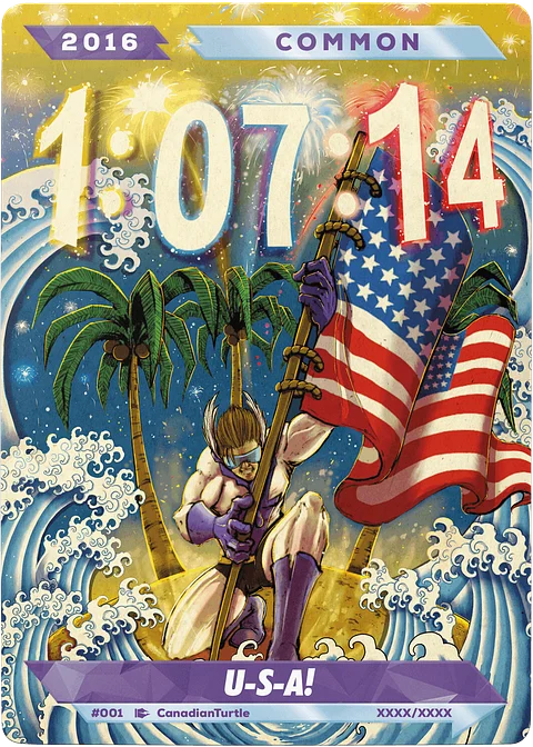 #001: U-S-A!