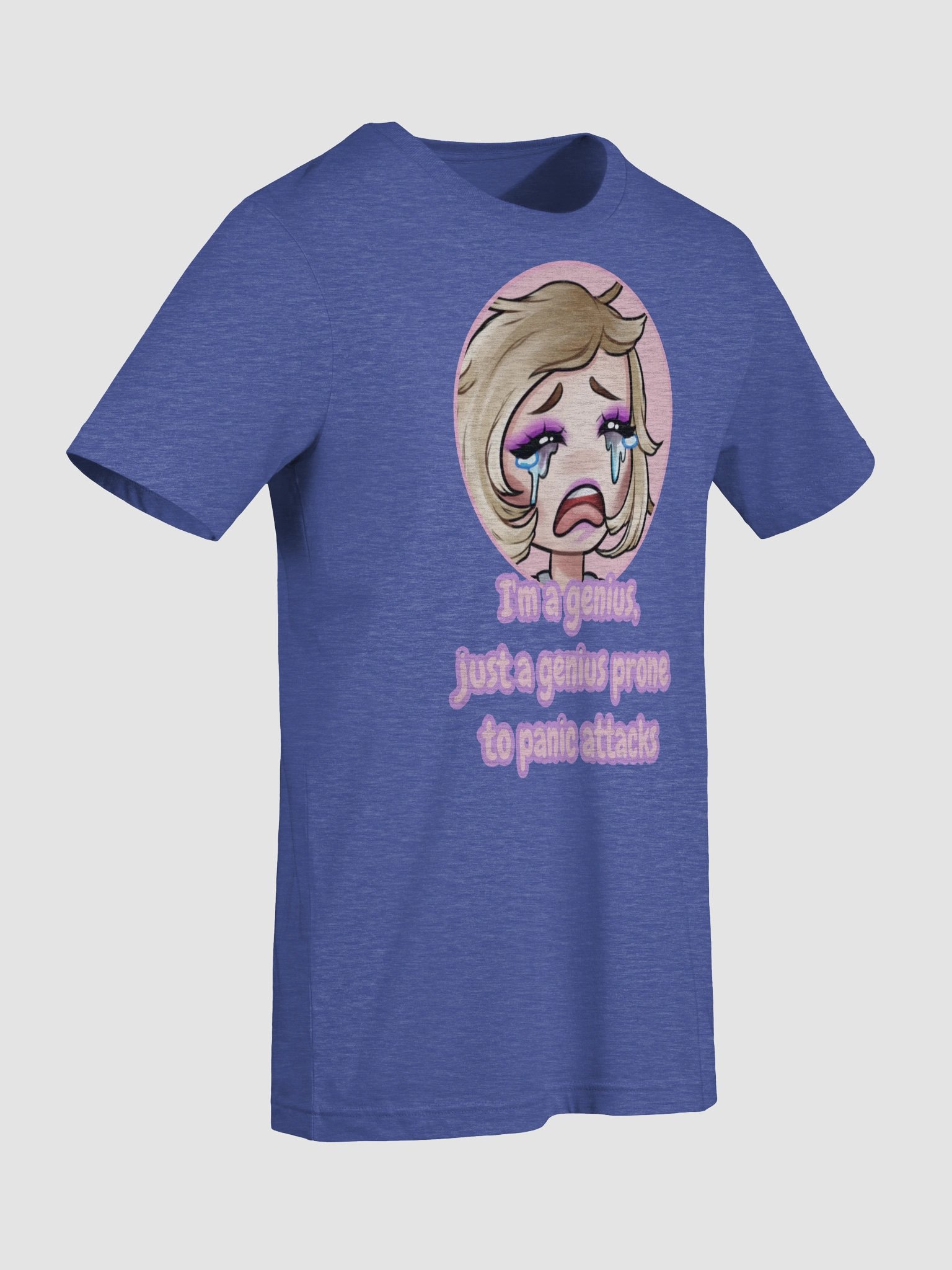 Genius Prone to Panic Attacks Tee product image (99)
