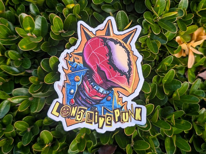 “Spider-Punk” | Spider-Man Waterproof Vinyl Sticker product image (1)