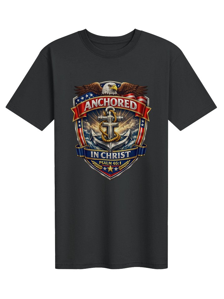 Anchored in Christ Tee product image (1)