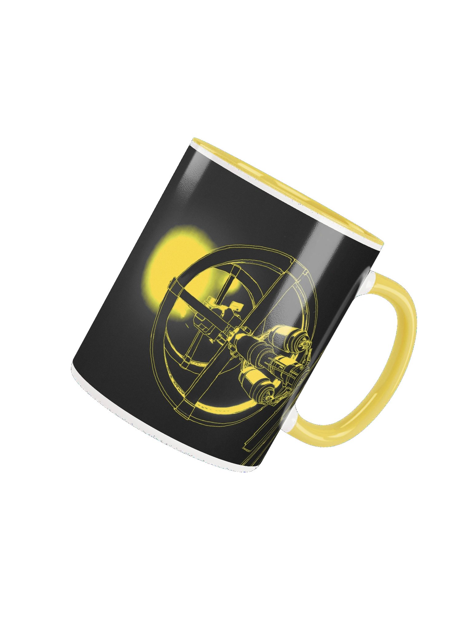 Space Station Mug - Yellow product image (4)