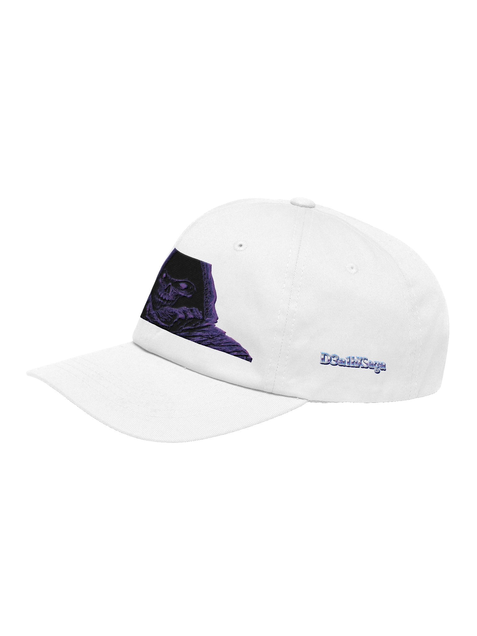 D3a1hXSaga: Midnight Drip Hat - White Edition product image (4)