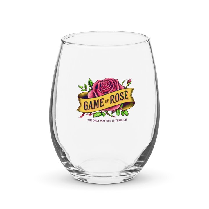 Game of Rosè Wine Glass product image (1)