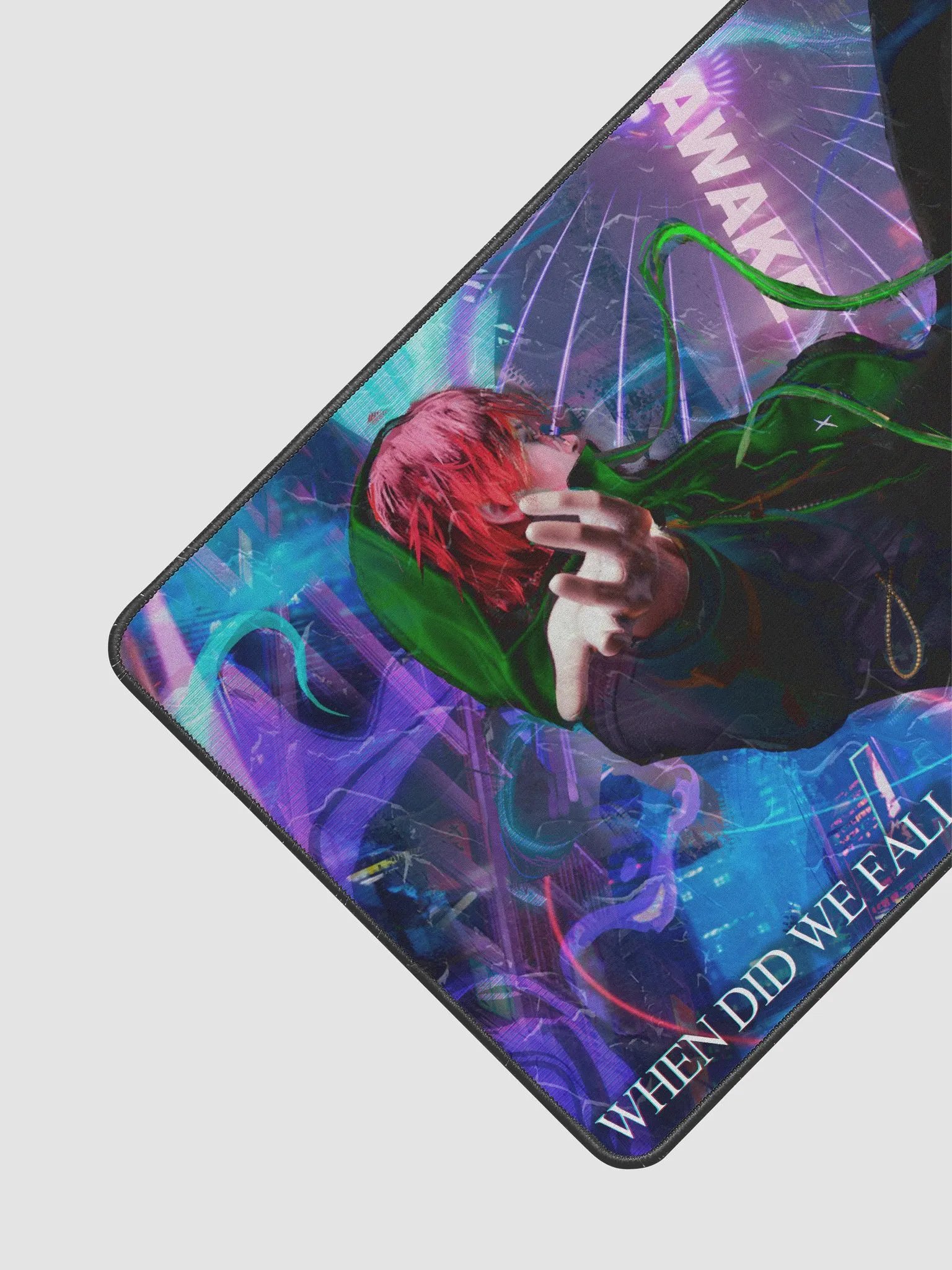 Sleeping Awake When Did We Fall Desk Mat product image (3)