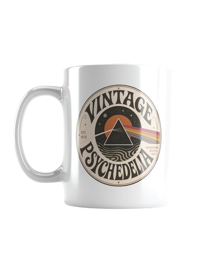 Vintage Psychedelia Sun & Prism Mug product image (1)