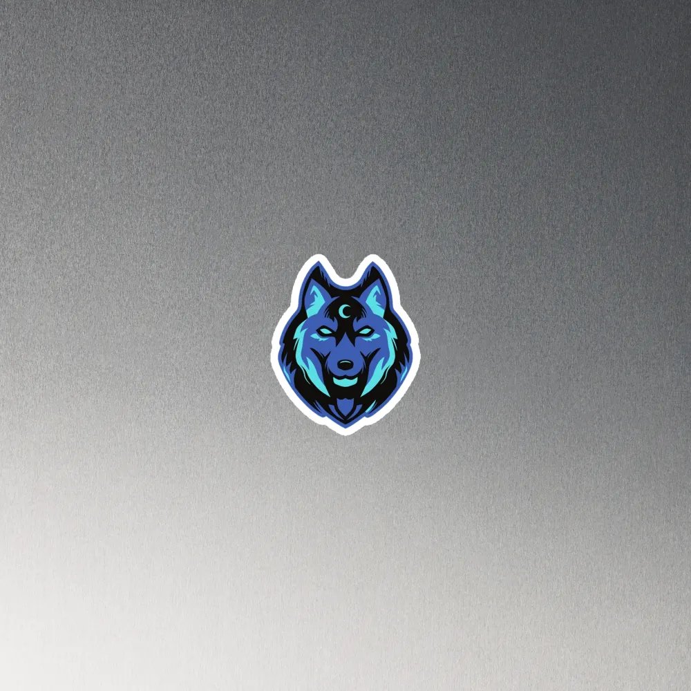 Wolf Die-Cut Magnets product image (4)