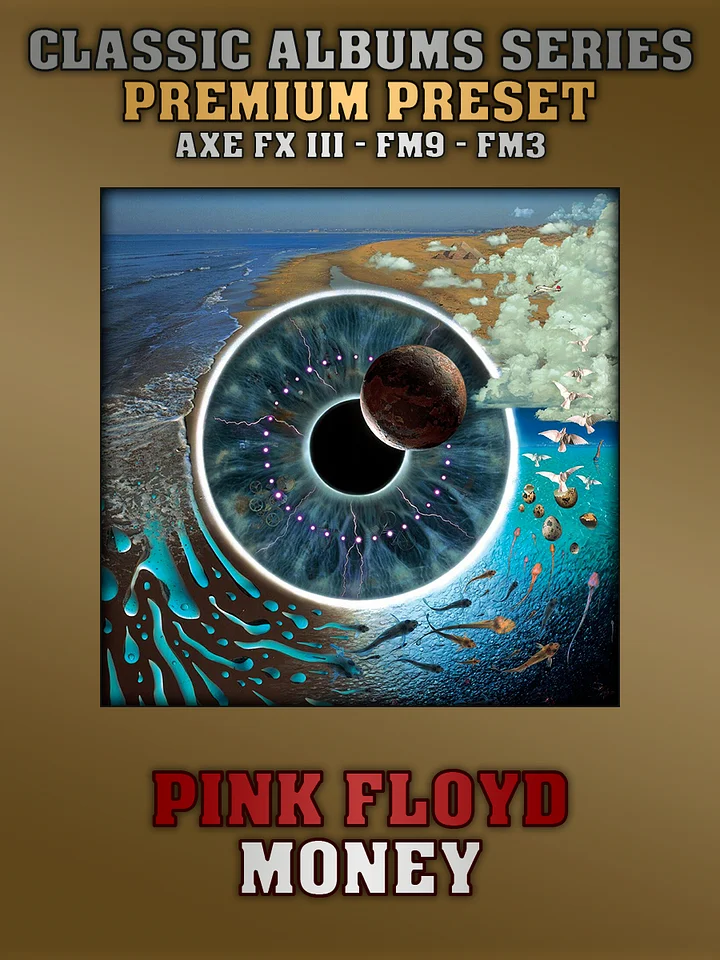 Pink Floyd - Money (PULSE) | Premium Preset | Axe FX III - FM9 - FM3 product image (1)