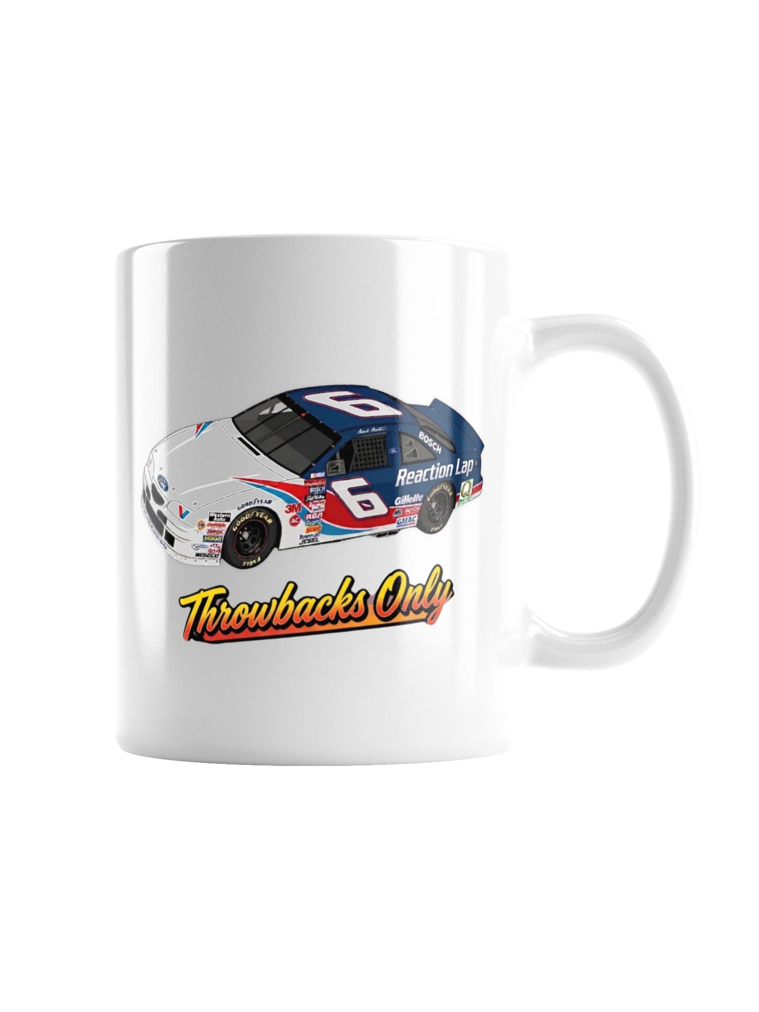 Throwbacks Only #6 Coffee Mug product image (9)