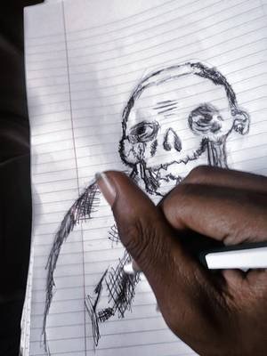How to draw A Big Zombie 🧟✏️ - - #drawing #fea4ryt #art 