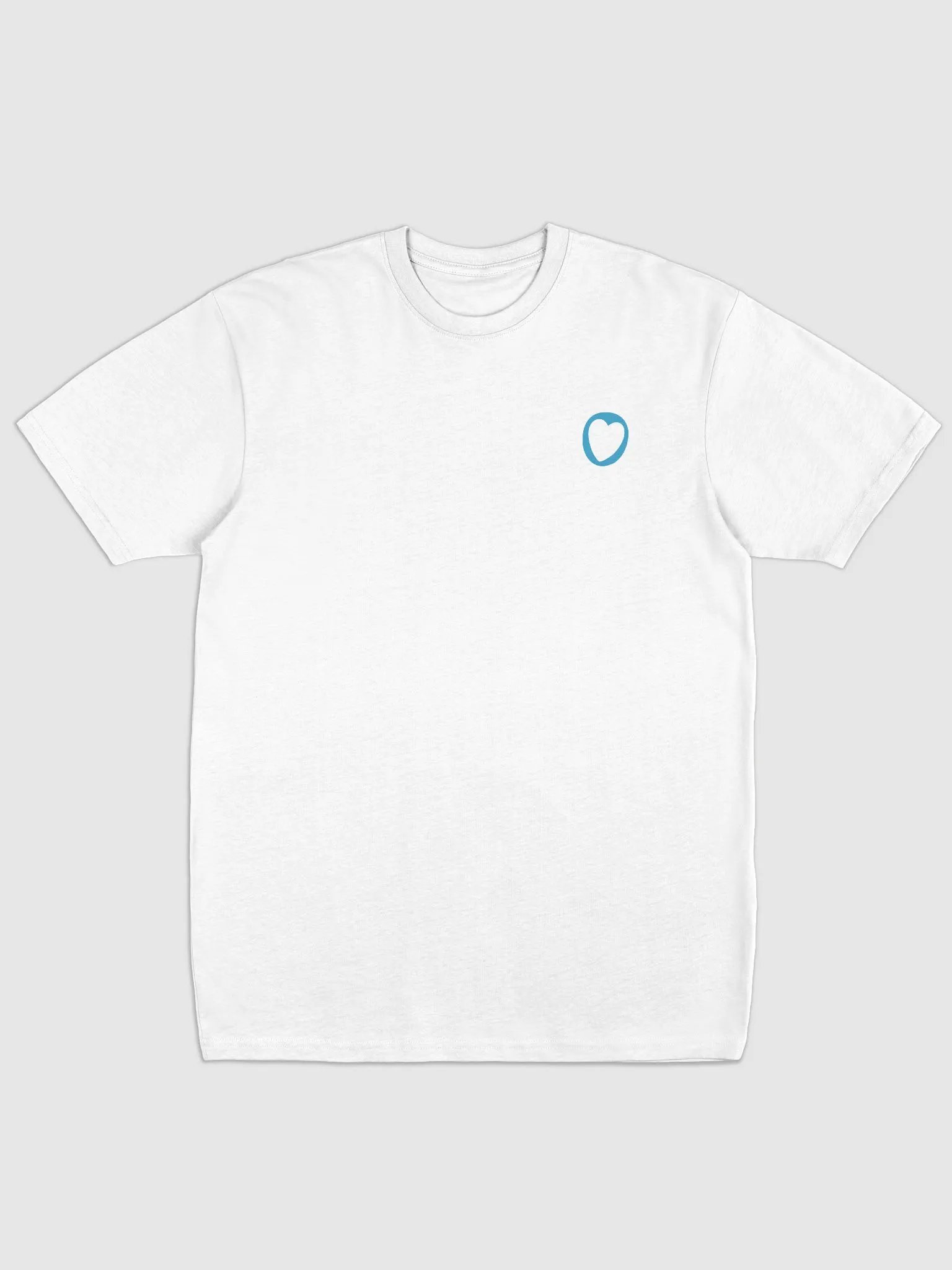 thanks for being here! Shirt (Blue) product image (2)