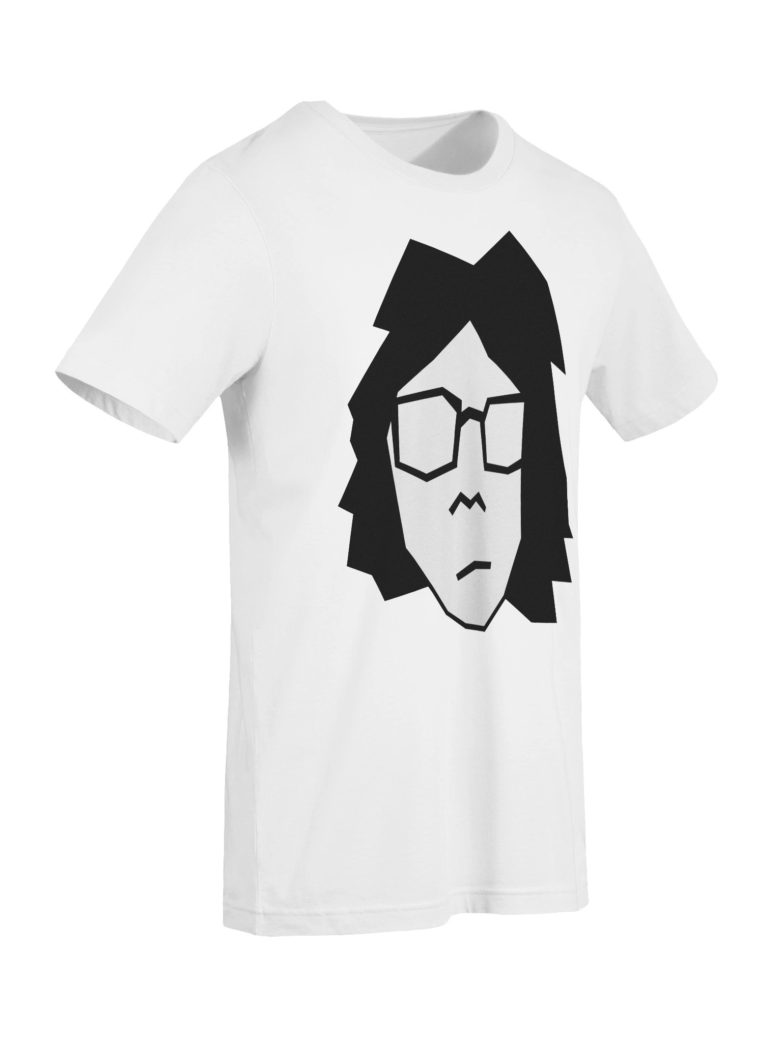 Luv4Loop Head - T-Shirt (Black-on-White) product image (9)