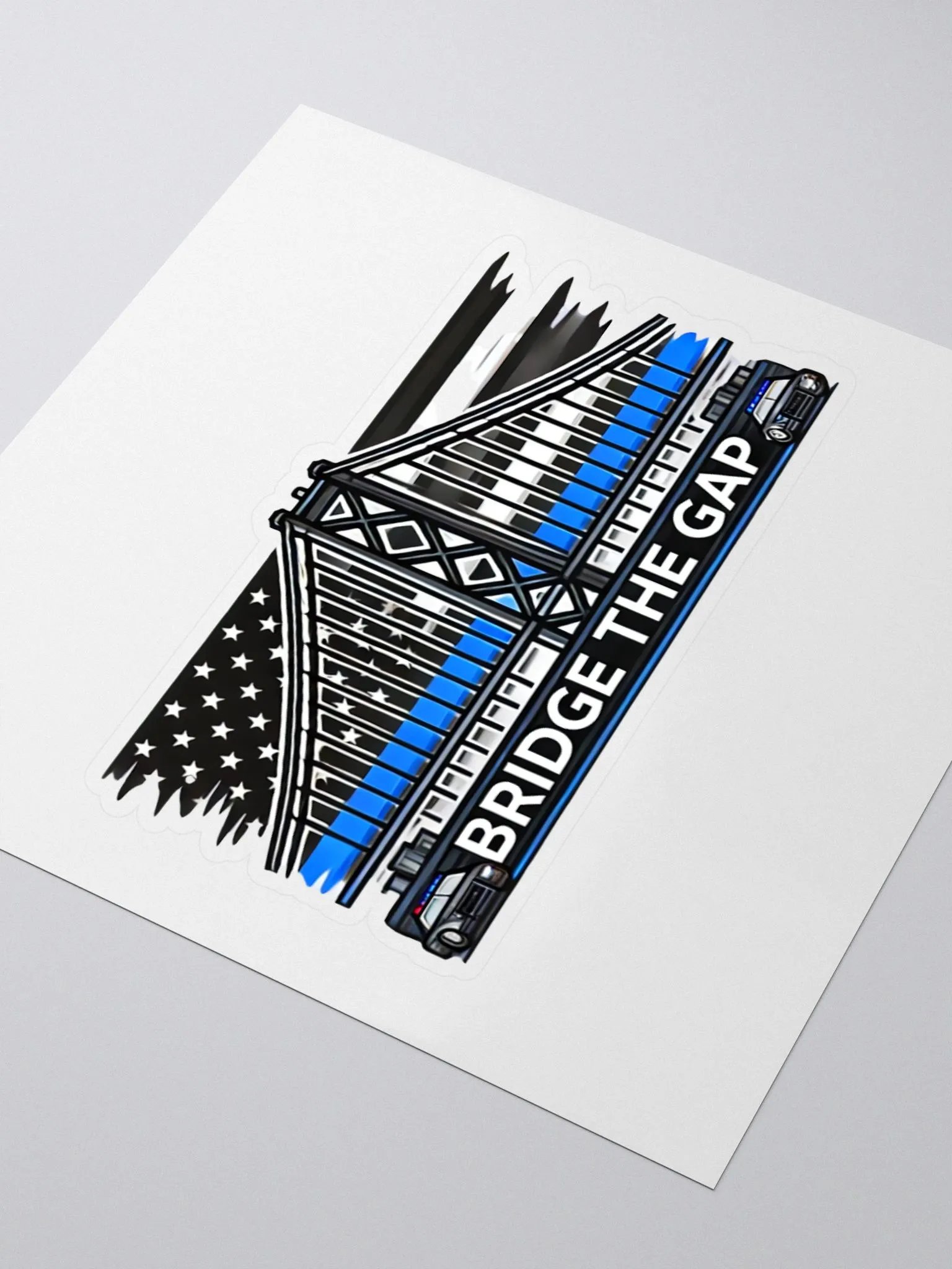 Bridge the Gap Sticker product image (3)