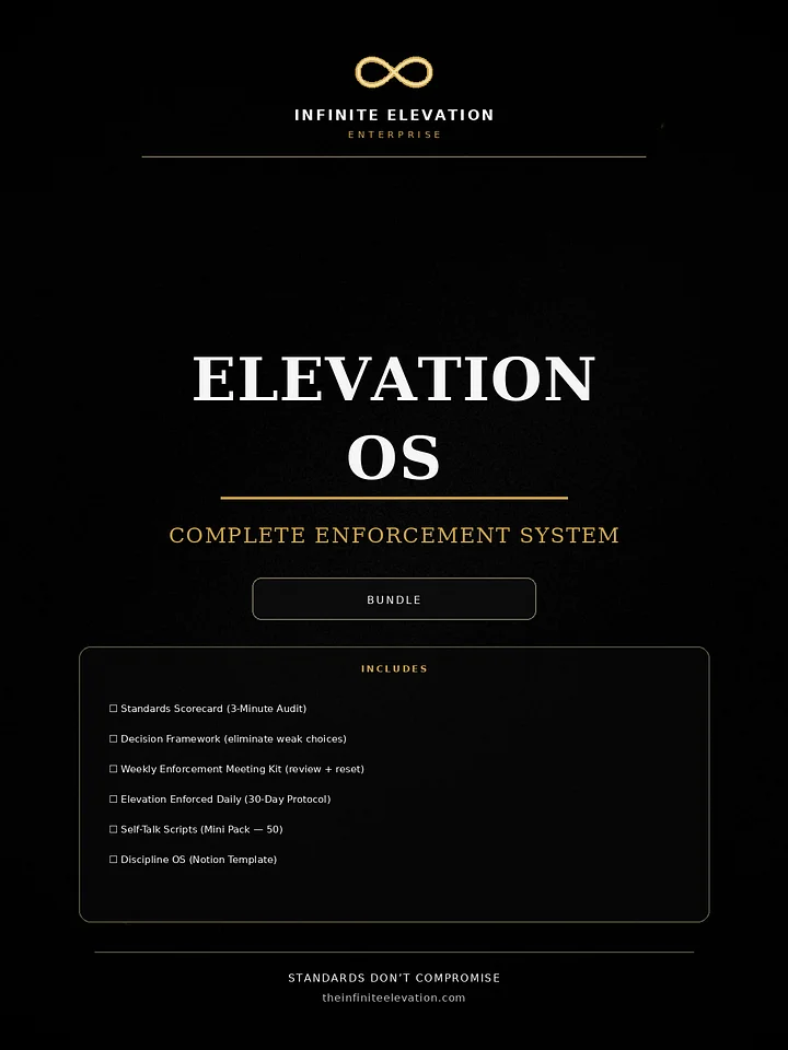 Elevation OS Bundle (4 Pieces Combo) + Selfcare Workbook product image (1)