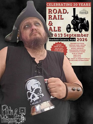 I am all ready for a weekend of shenanigans and bottoms up at the @statfoldcountrypark Road, Rail & Ale festival!

Will you j...