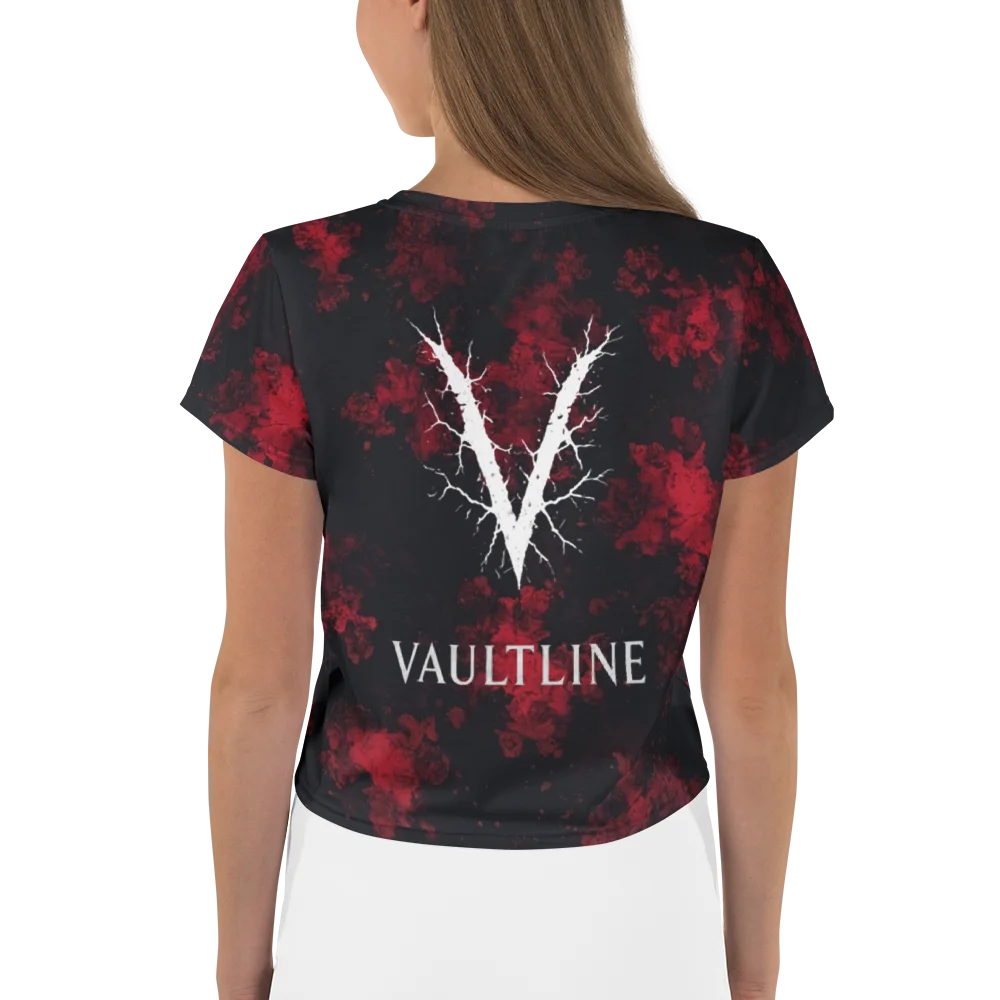 Crimson Abyss Crop Tee product image (2)