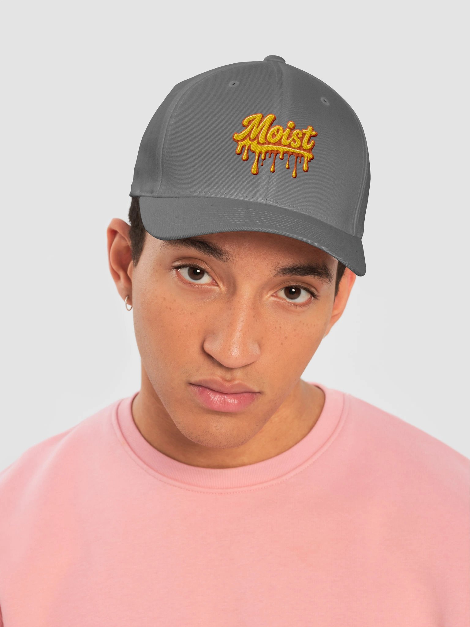 'Moist' Flexfit Cap - orange product image (1)