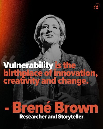 Innovation doesn't begin with having all the answers.

It begins with the courage to be vulnerable enough to ask the question...