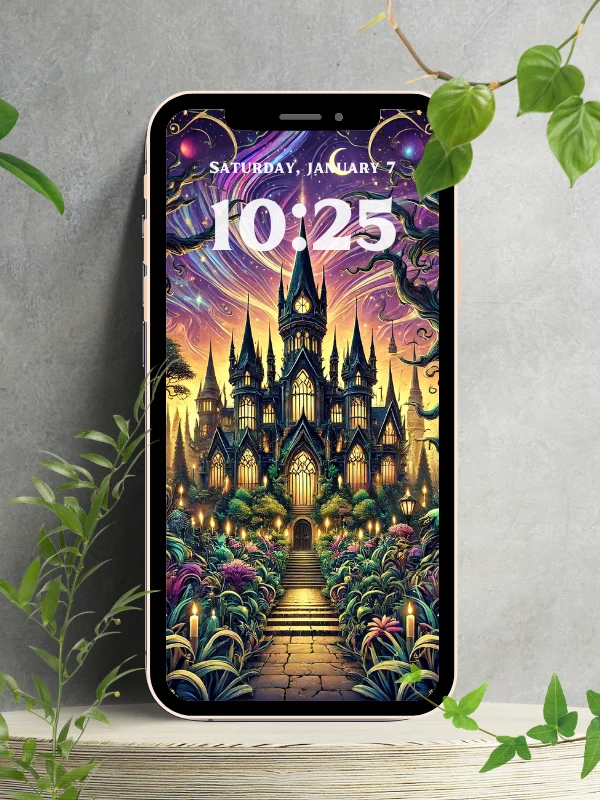 Magical Fantasy Illustration Phone Wallpaper Bundle 4K Quality Bundle for Android and IOS product image (5)