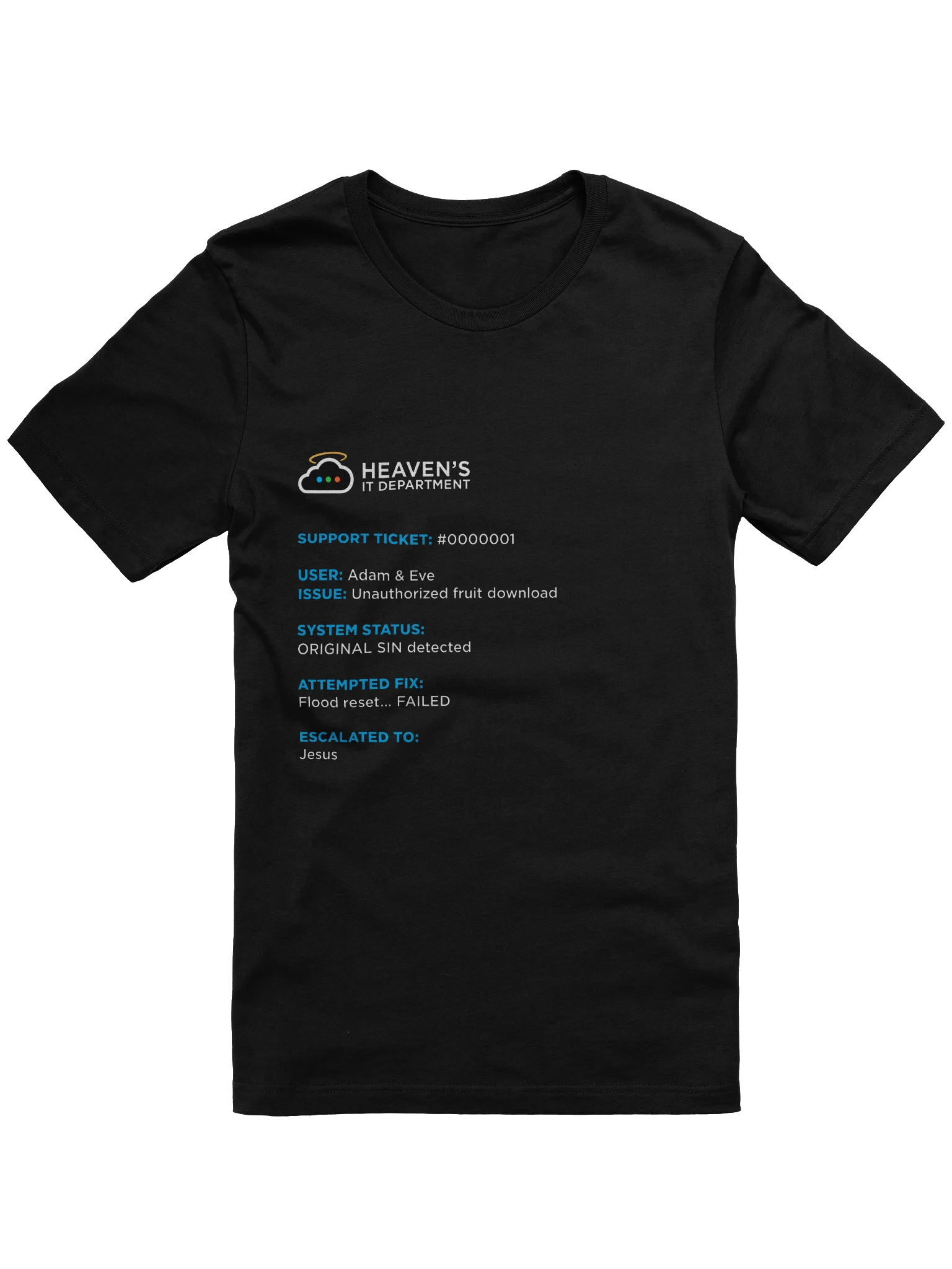 Heaven's IT Dept. - Support Ticket product image (1)