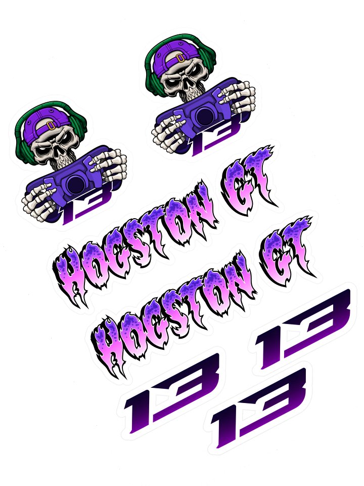 Hogston GT Stickers product image (1)