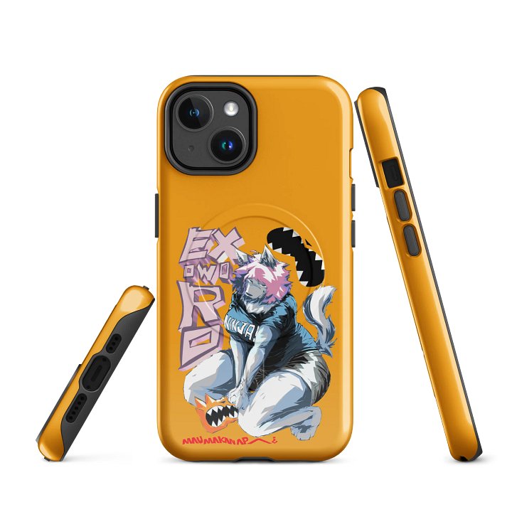 Jaya Goodies | Tough Phone Case "EXO'S FAVOURITE" Orange (Apple iPhone Magsafe) product image (1)
