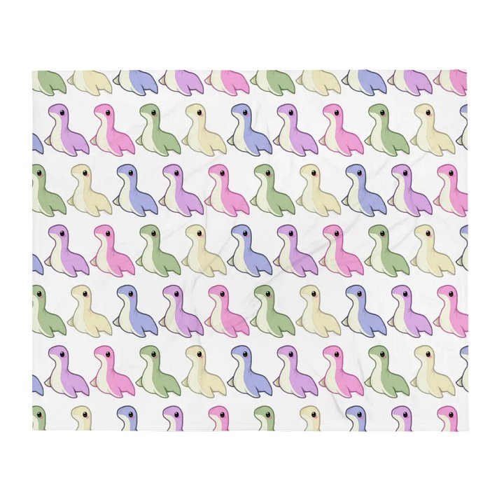 Rainbow Pastel Nessie Blanket product image (2)