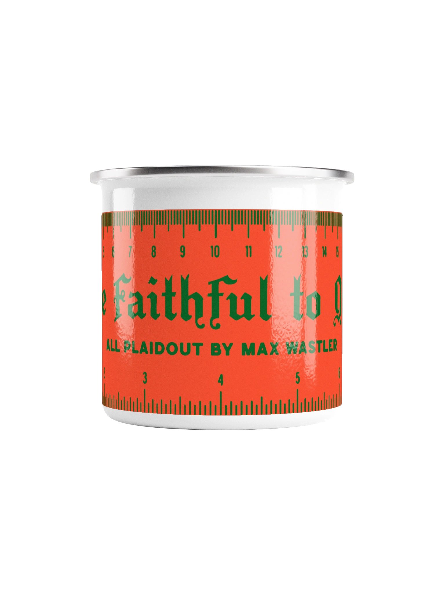 Ruler Mug in Blaze Orange product image (2)