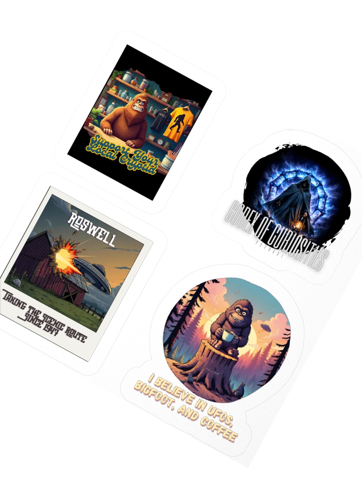 Mystical Cryptid Sticker Collection product image (4)
