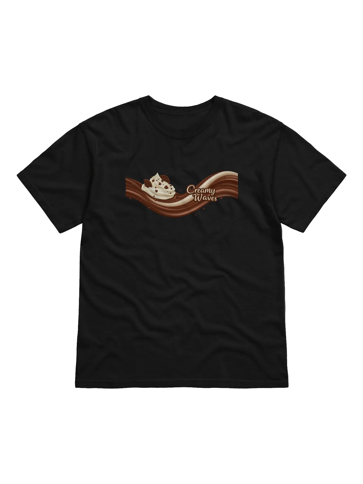 Creamy Waves Cotton T-Shirt product image (42)