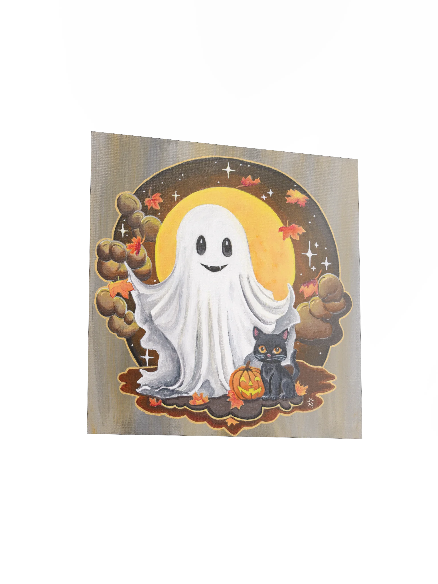 Fall Ghost Original Art Print product image (3)