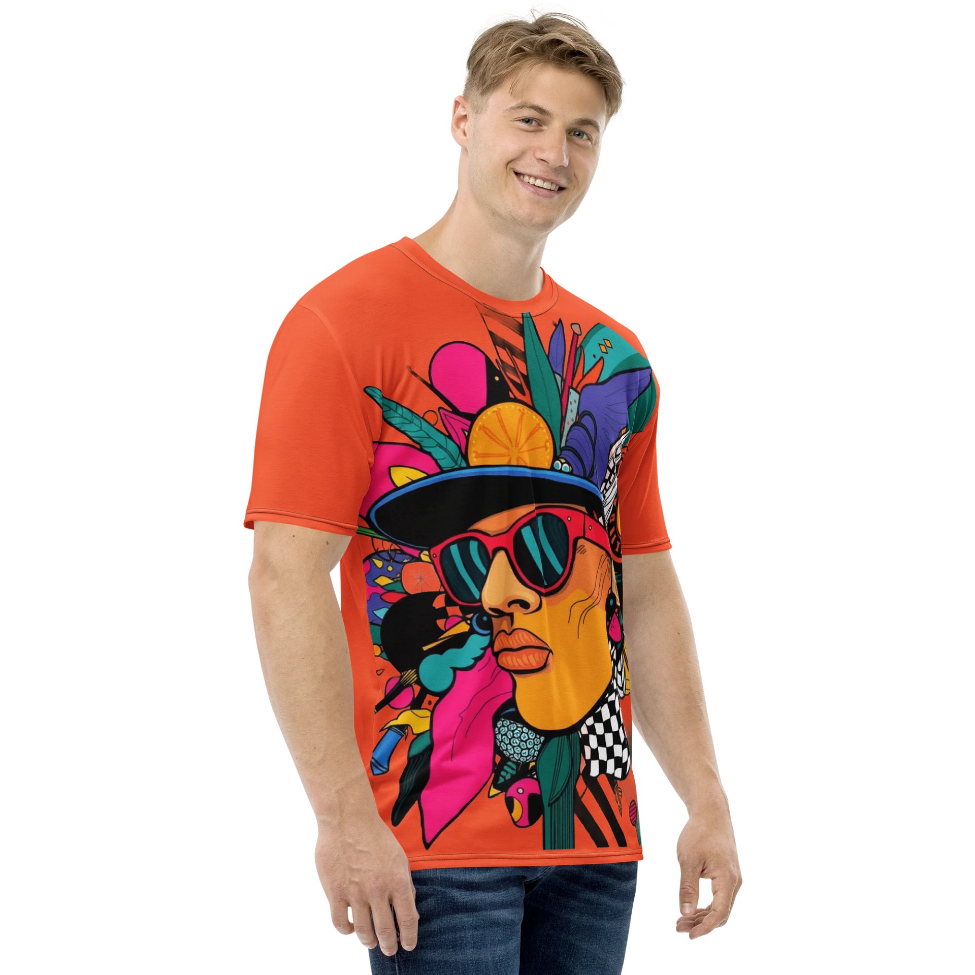 Vibrant Visionary All-Over Print T-Shirt product image (4)