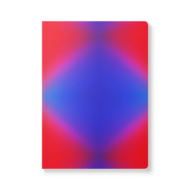 "Blue Diamond" Softcover Notebook product image (1)