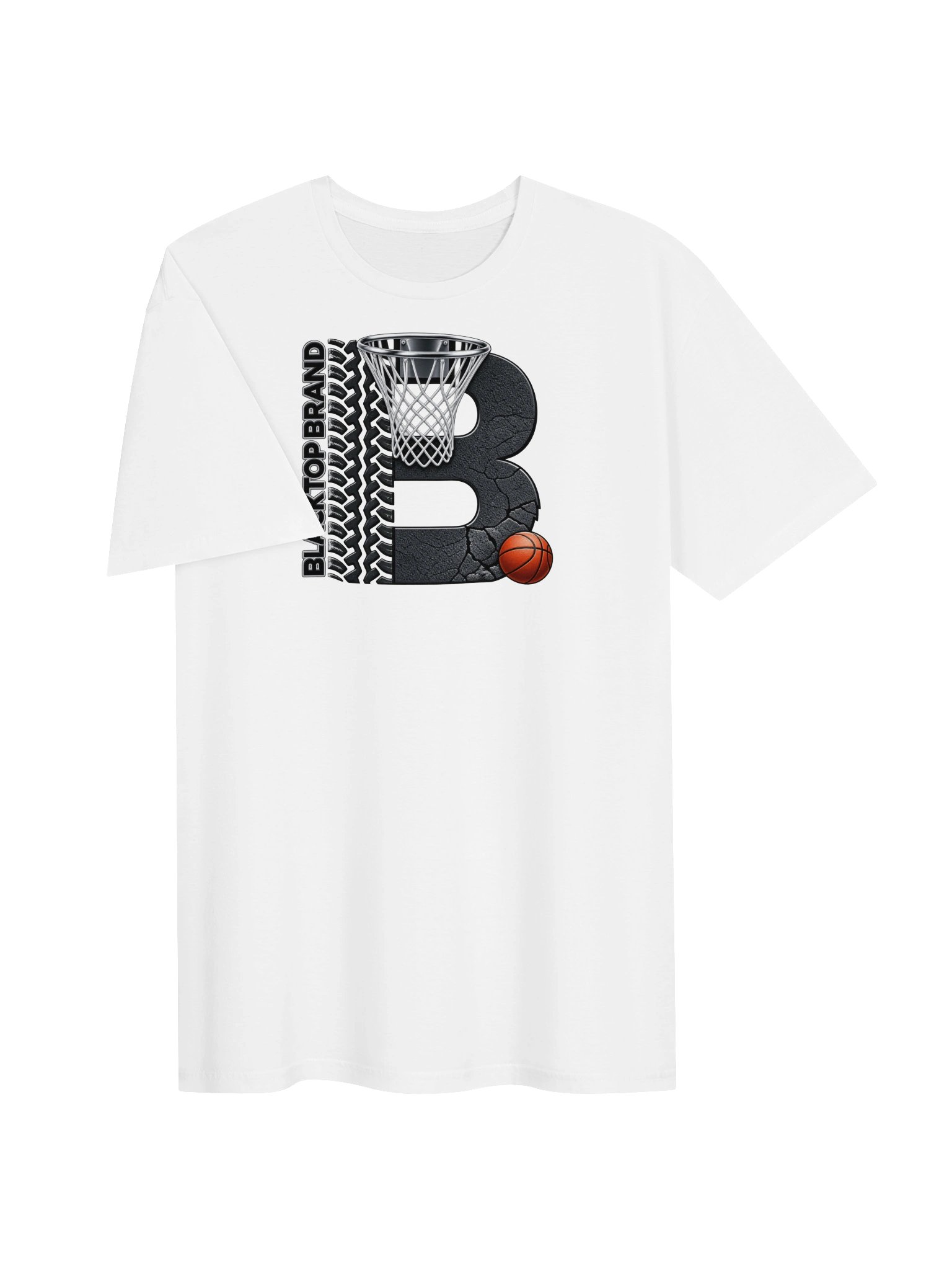 Blacktop Brand Basketball Logo Tee product image (3)