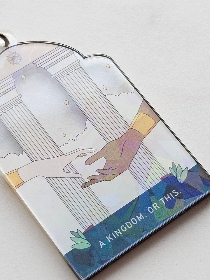 [B-Grade] Kingdom: Clear Keychain product image (2)