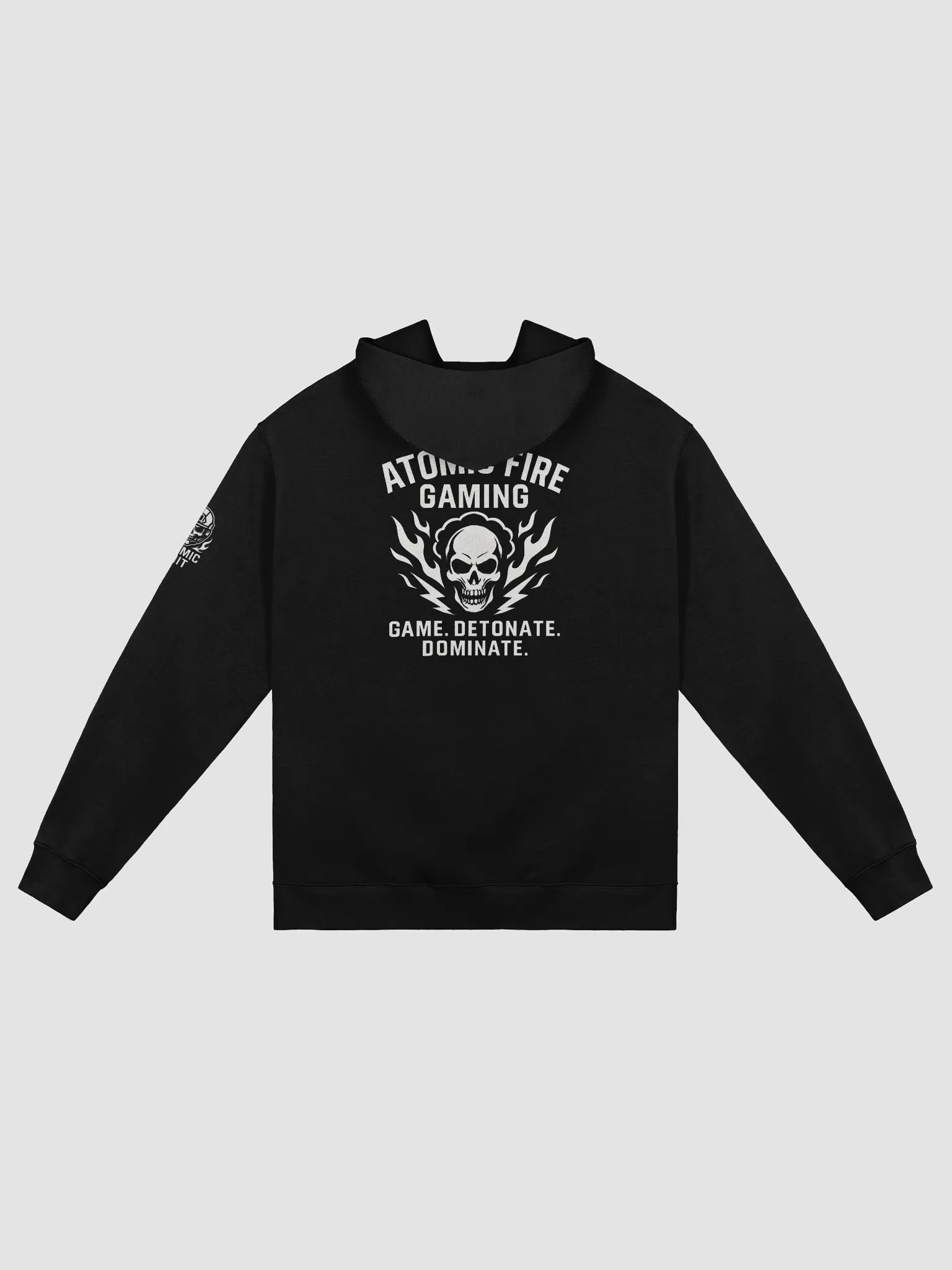🧥 Atomic Fire Gaming Hoodie – “Cold Operator” Edition product image (2)
