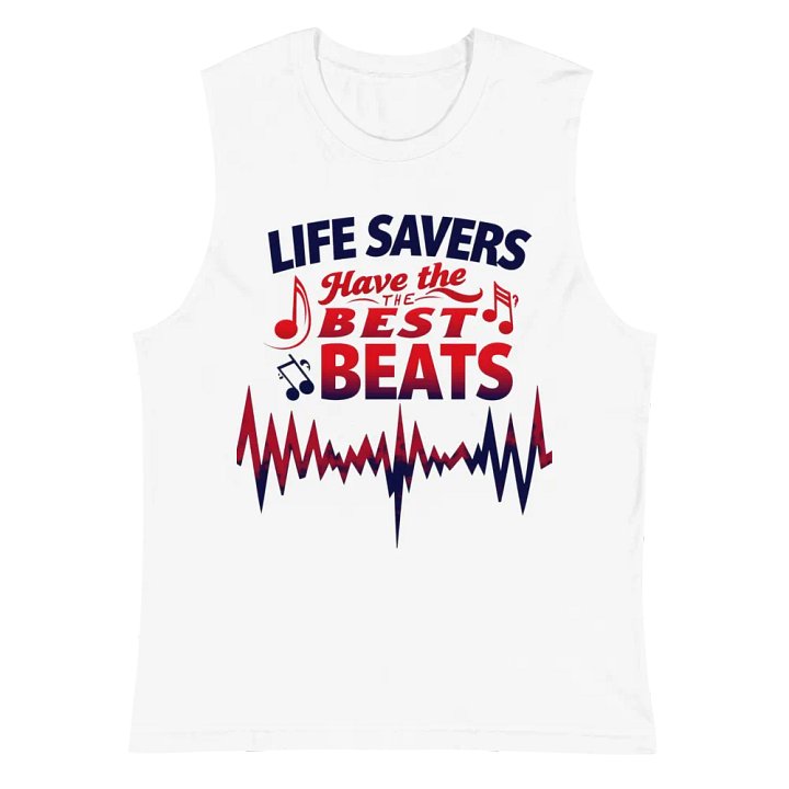 Heartbeat Groove Muscle Tank product image (2)