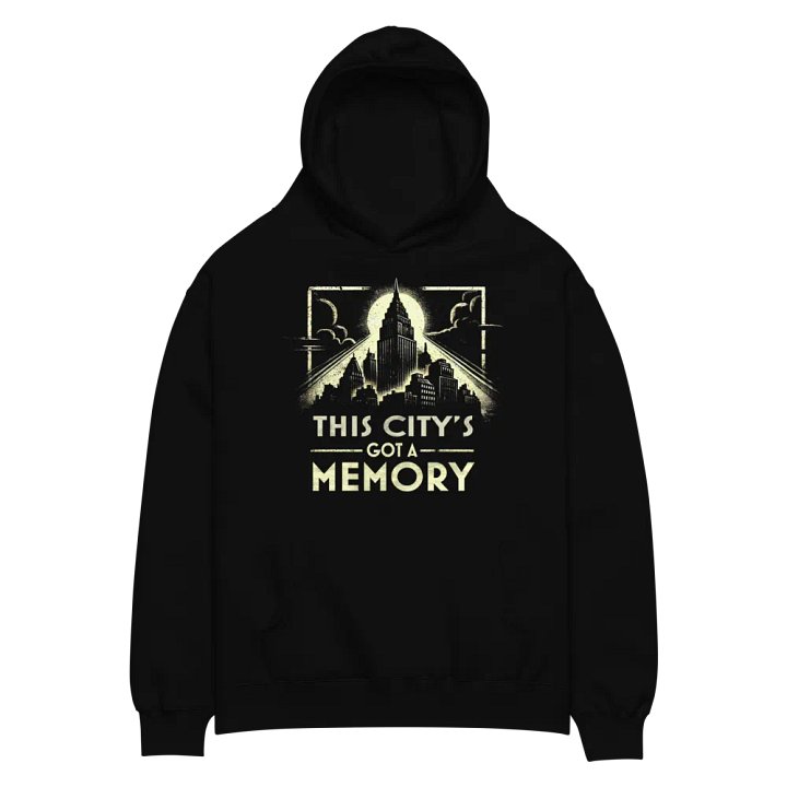 "This City's Got A Memory" Oversized Hoodie product image (2)