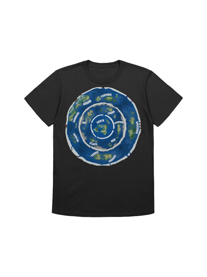 Premium Limited Edition Beyond The Ice Wall Map T-Shirt product image (1)