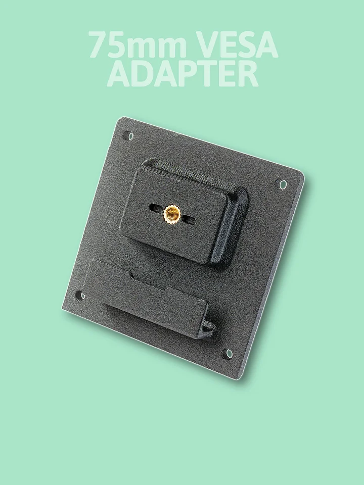 VESA 75mm to 1/4"-20 Adapter (2-screw) product image (1)